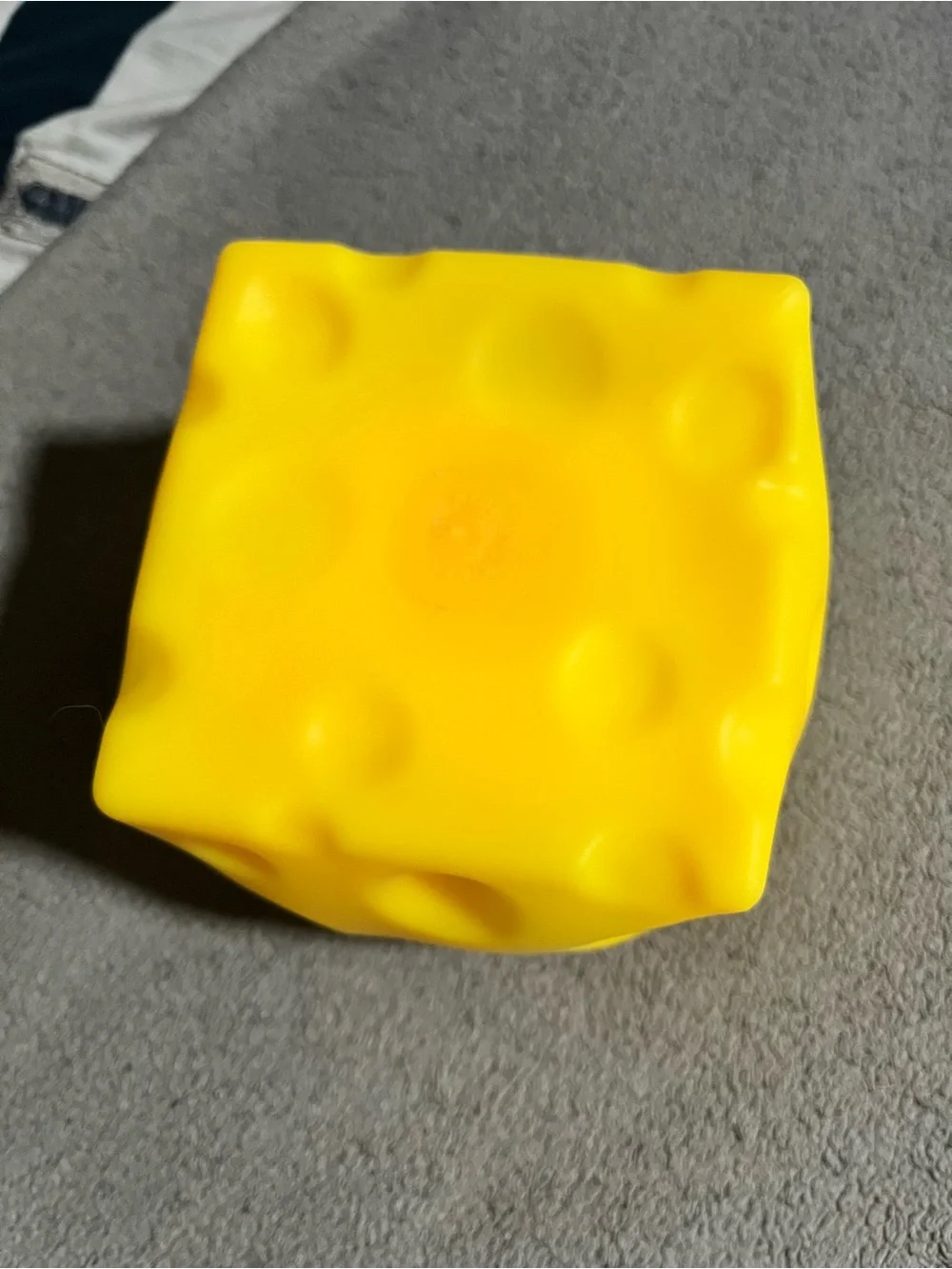 Smush Mart Squishy Cheese Toy